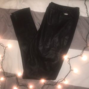 Guess leather leggings